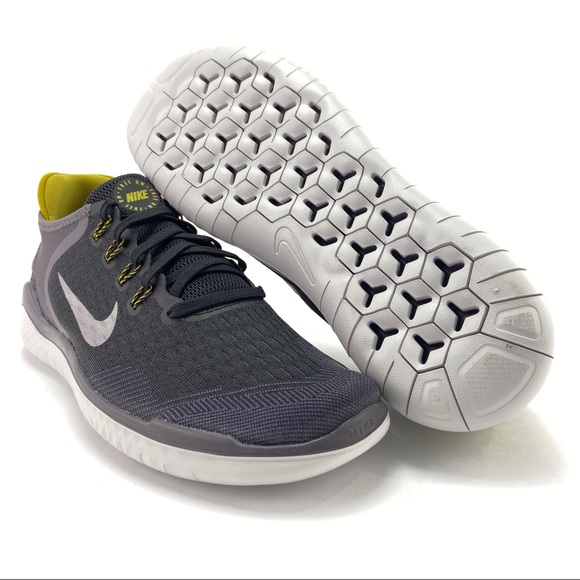 Nike Men's Free RN 2018 Black Running Shoes - Picture 9 of 10